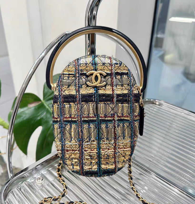 Chanel 19A Egyptian Tweed Runway Collection Crossbody – Wararni.com