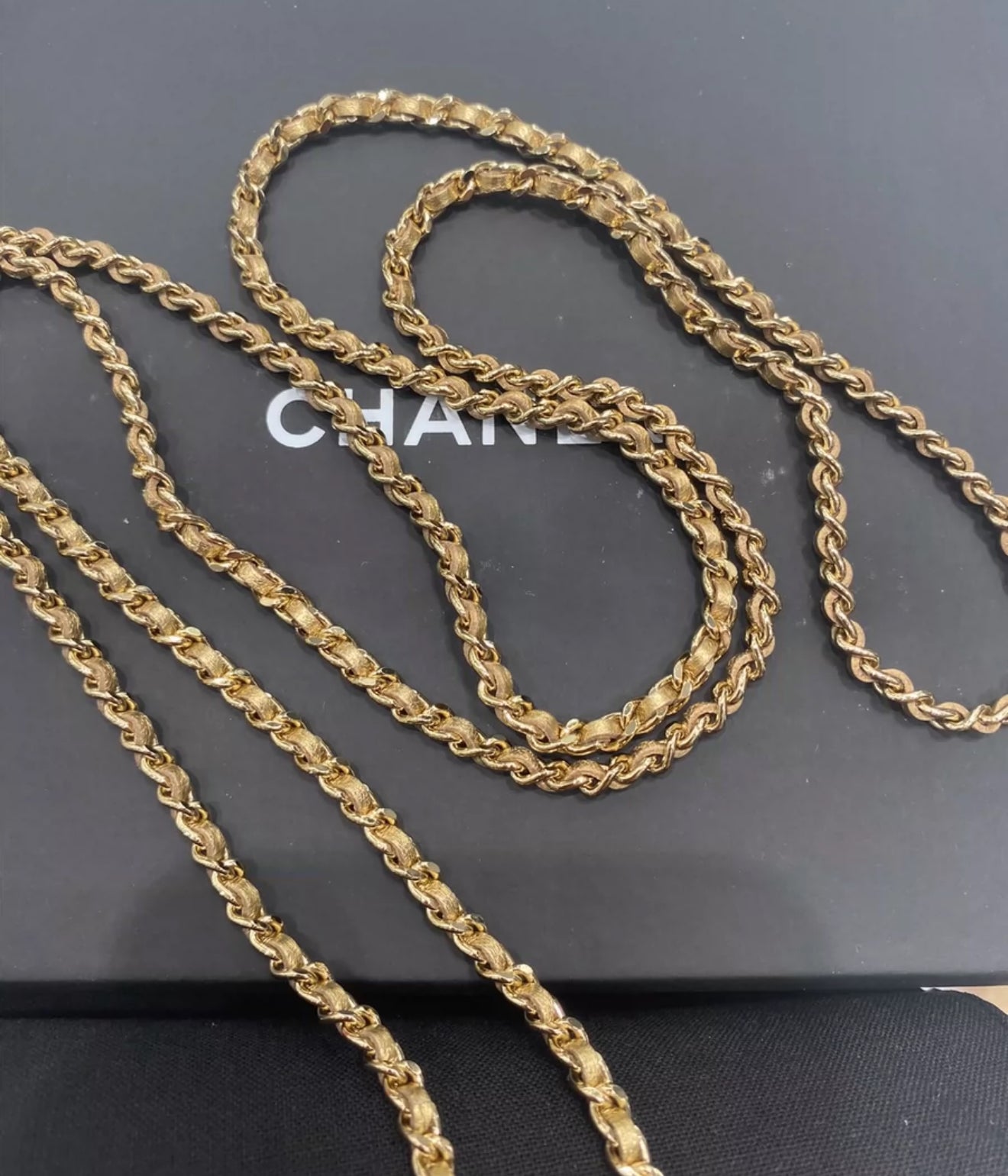 CHANEL 22 mini embellished framed pouch bag