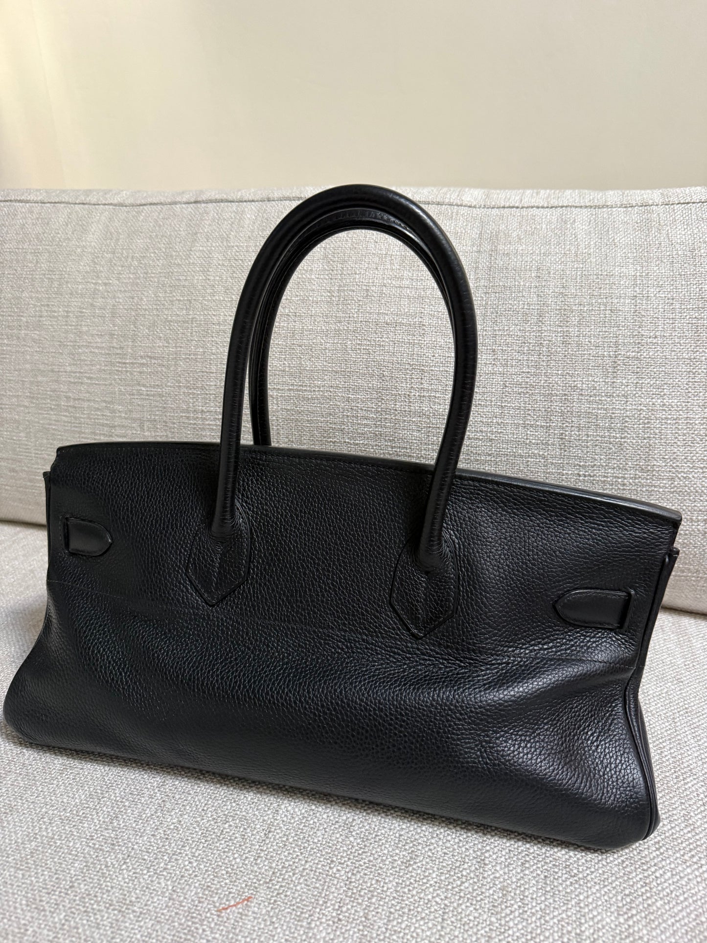 Hermès Shoulder Birkin 42 JPG Black Togo Leather Gold Hardware