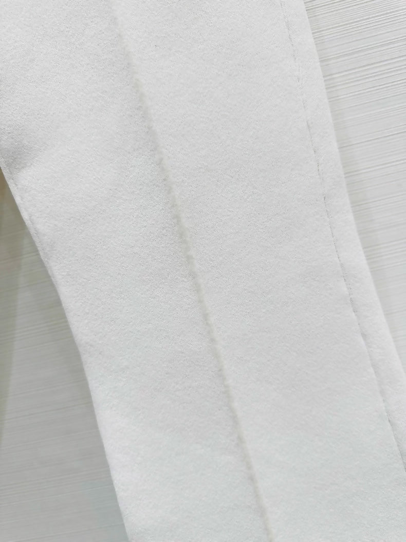 Chanel 25N White Ski Trousers