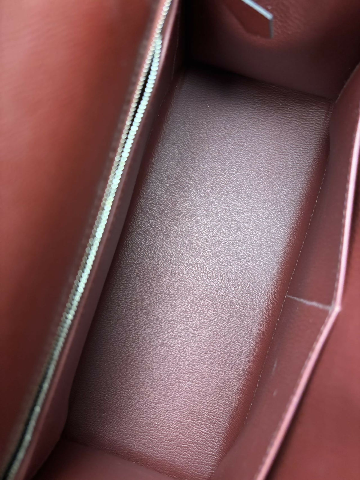 Hermès Kelly 28 Sellier "Miss You" Rouge H (55) Epsom Leather with Contrast Stitching and Palladium Hardware
