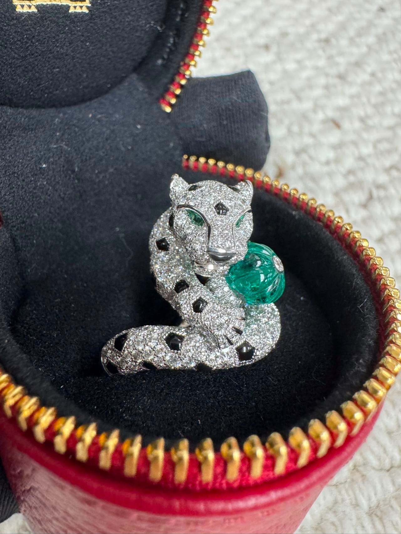 Cartier High Jewelry Panthère Ring