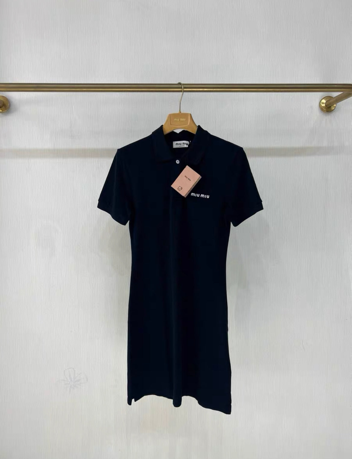 Miumiu 24 navy blue polo dress size XS Wararni.com Miumiu 24 navy blue polo dress size XS Wararni.com