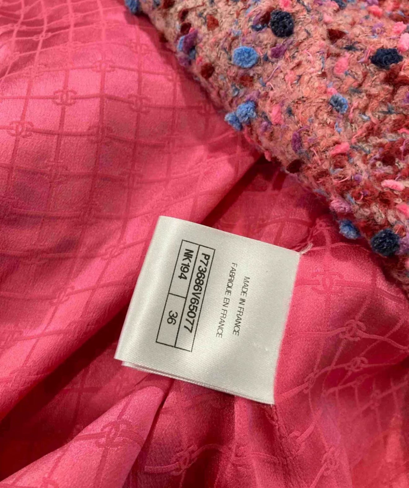 Chanel 22 Pink Long Coat