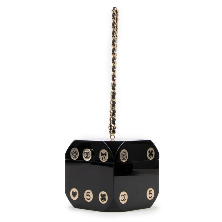 Chanel Autumn/Winter 2015 Couture Dice Casino Minaudière Plexiglass Bag