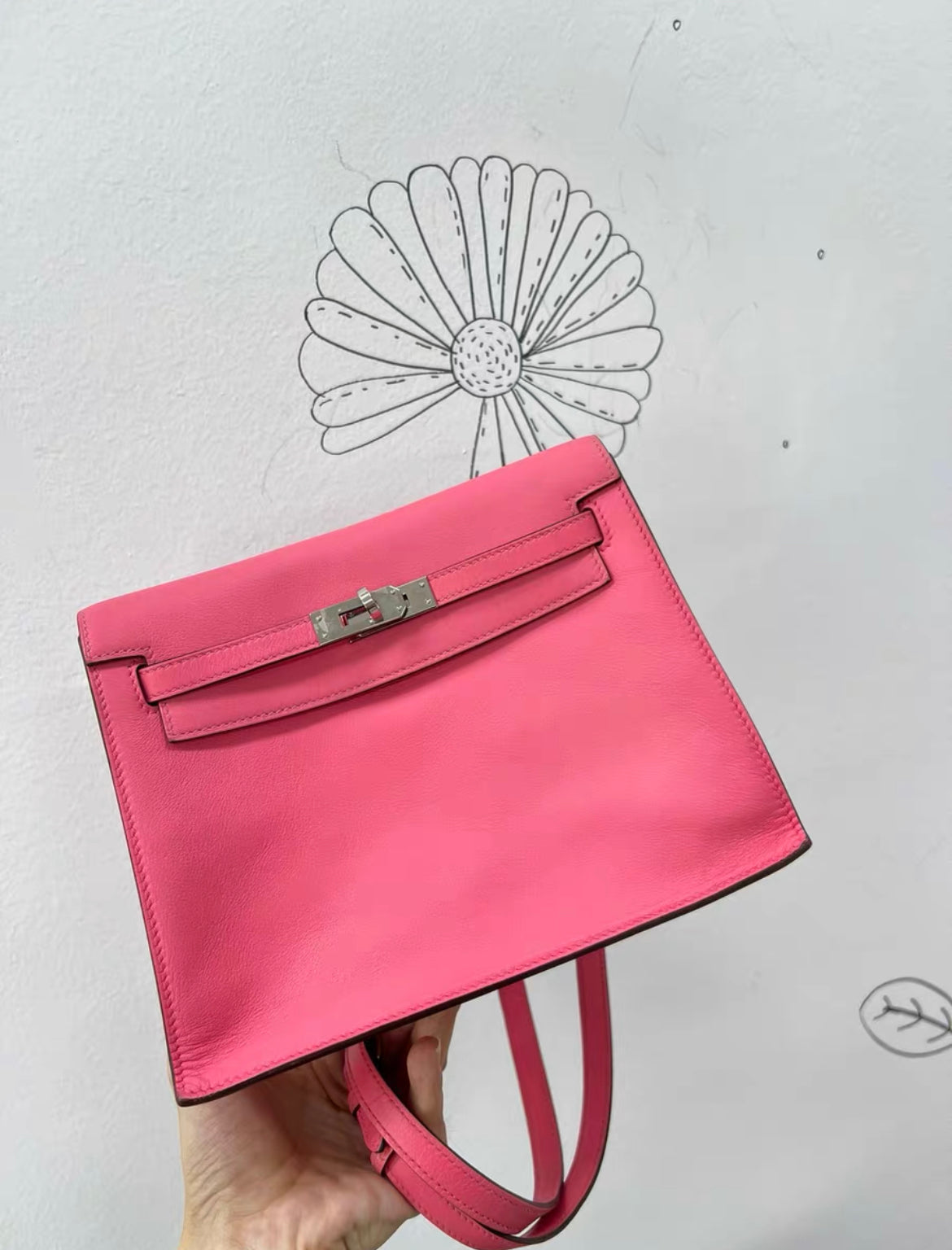 HERMÈS KELLY DANSE ROSE LIPSTICK PHW – Wararni.com