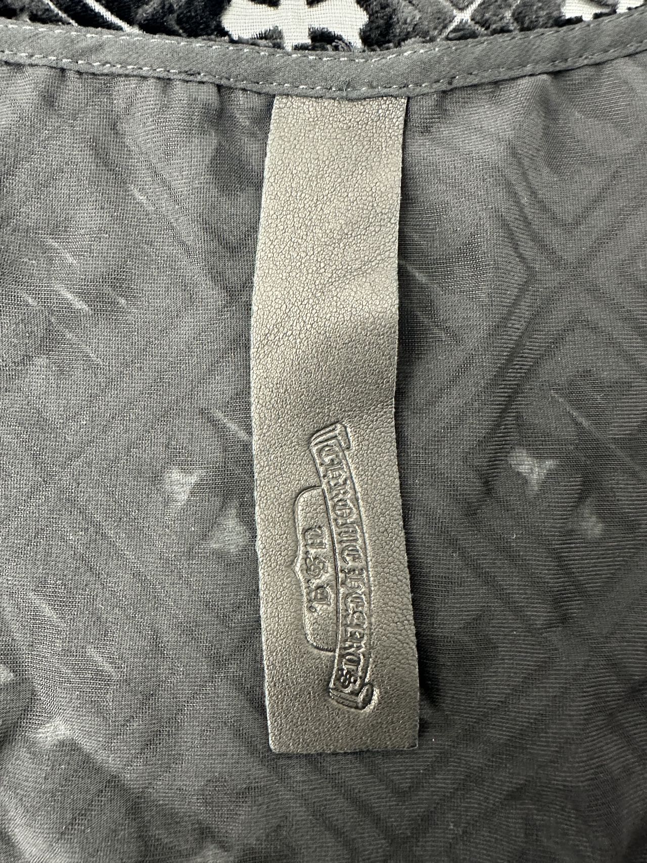 Chrome Hearts silk dress