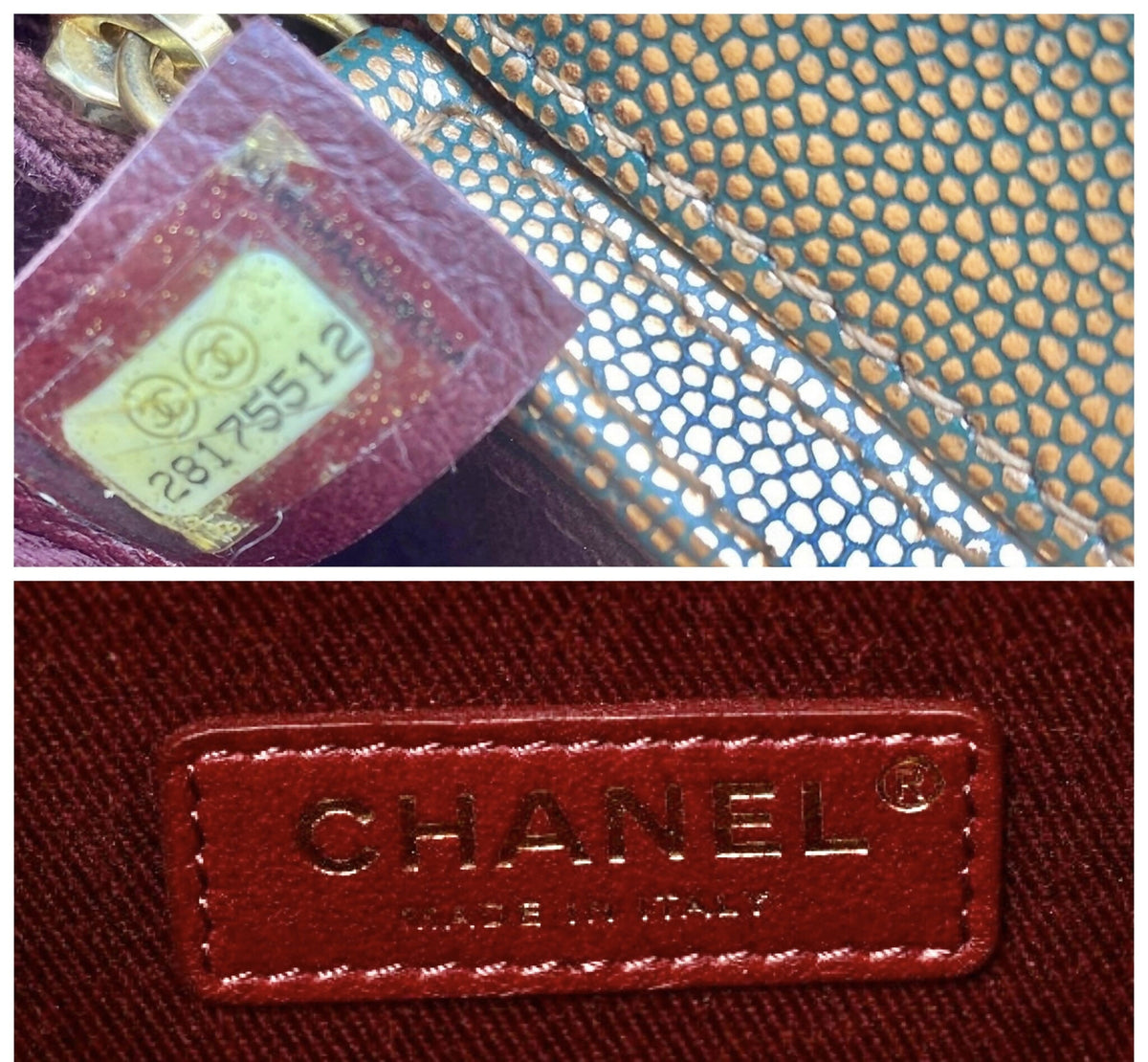 Chanel 19A Small Coco Handle Metallic Rose Gold Copper Caviar Timeless Bag