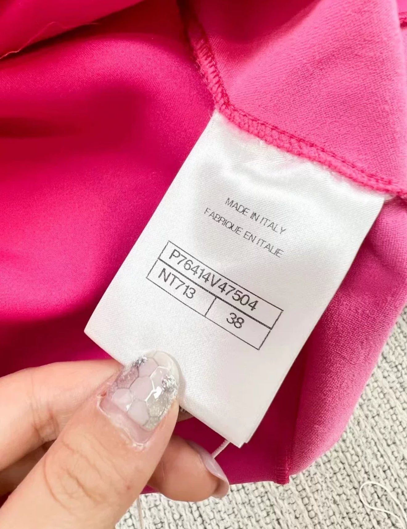 Chanel 24C pink top