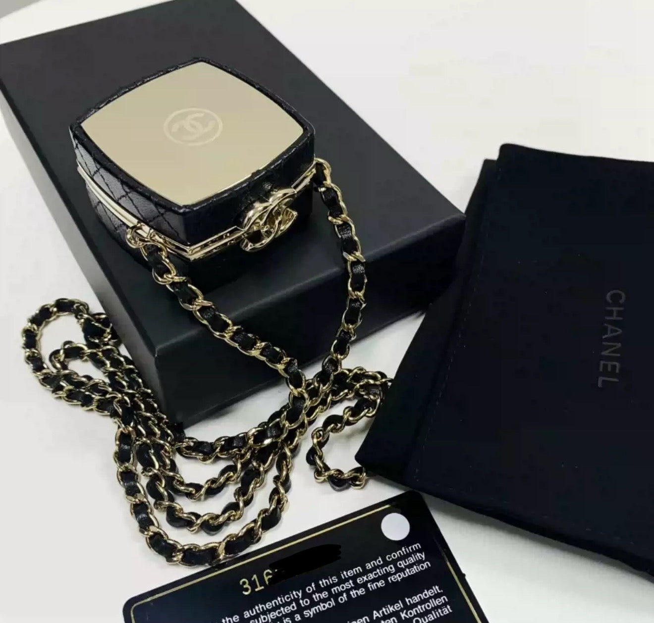 Chanel 21K Mini Box chain Bag – Wararni.com