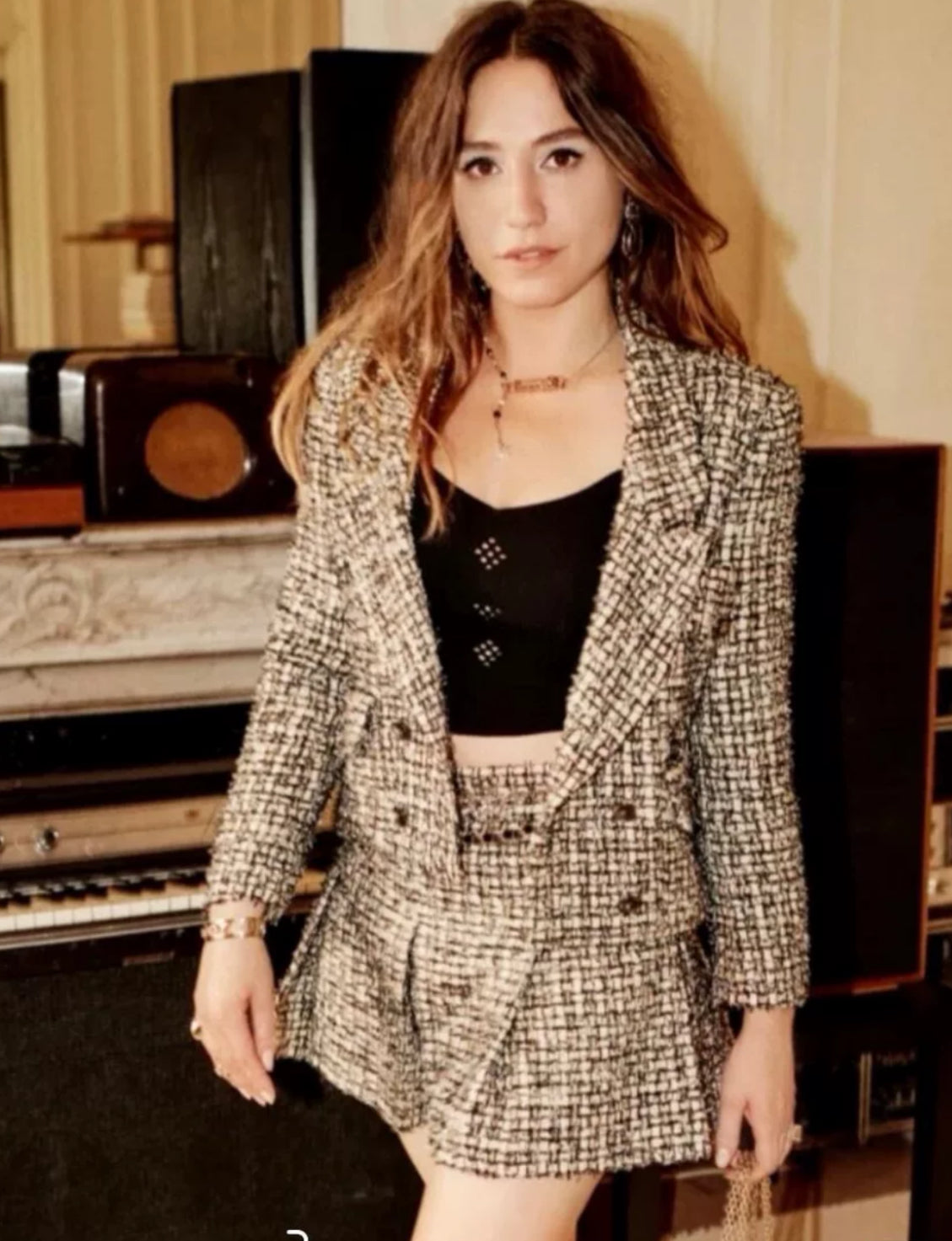Chanel 22P tweed jacket
