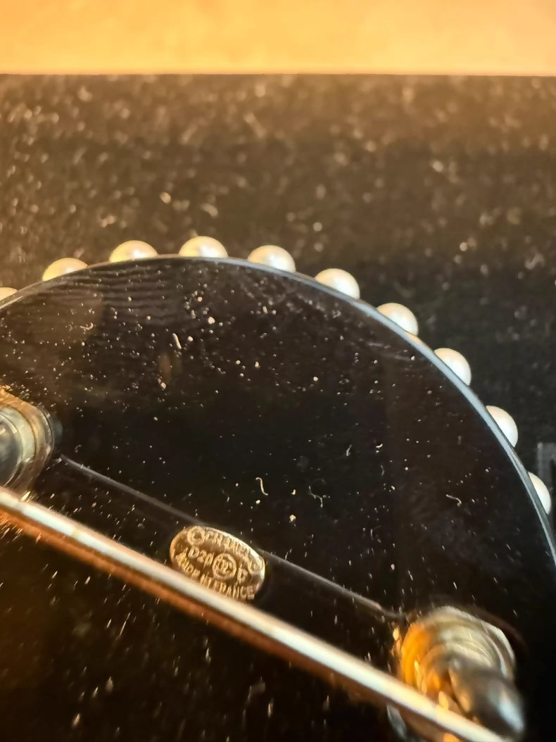 Chanel 20C clock acrylic brooch