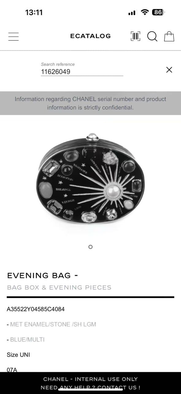 Chanel Horoscope Minaudière – Cruise 2007