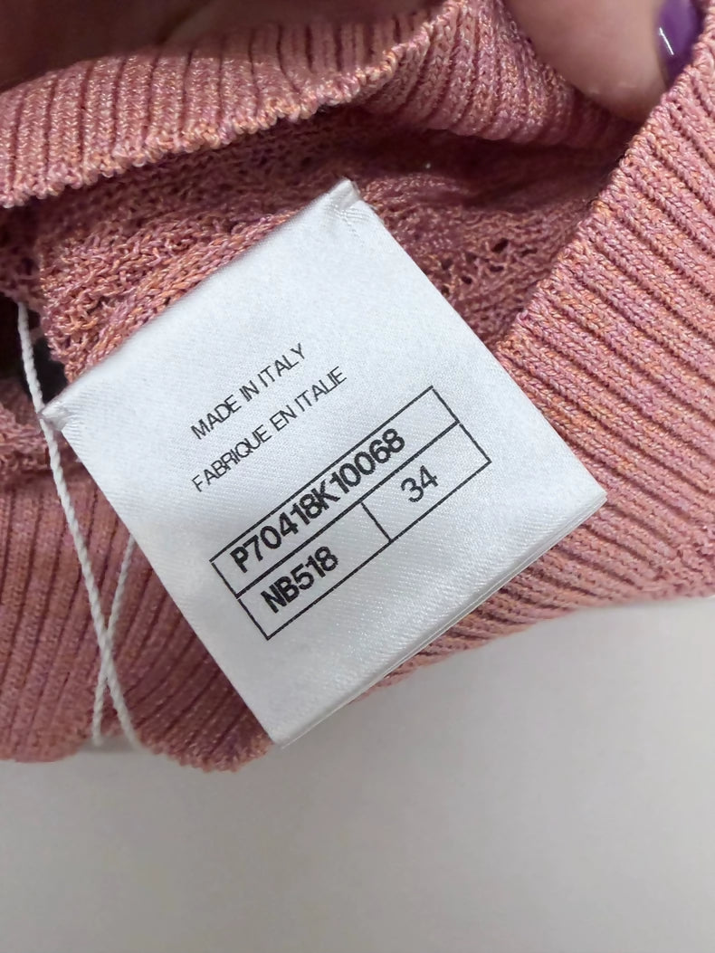 Chanel 21P Orange Pink top