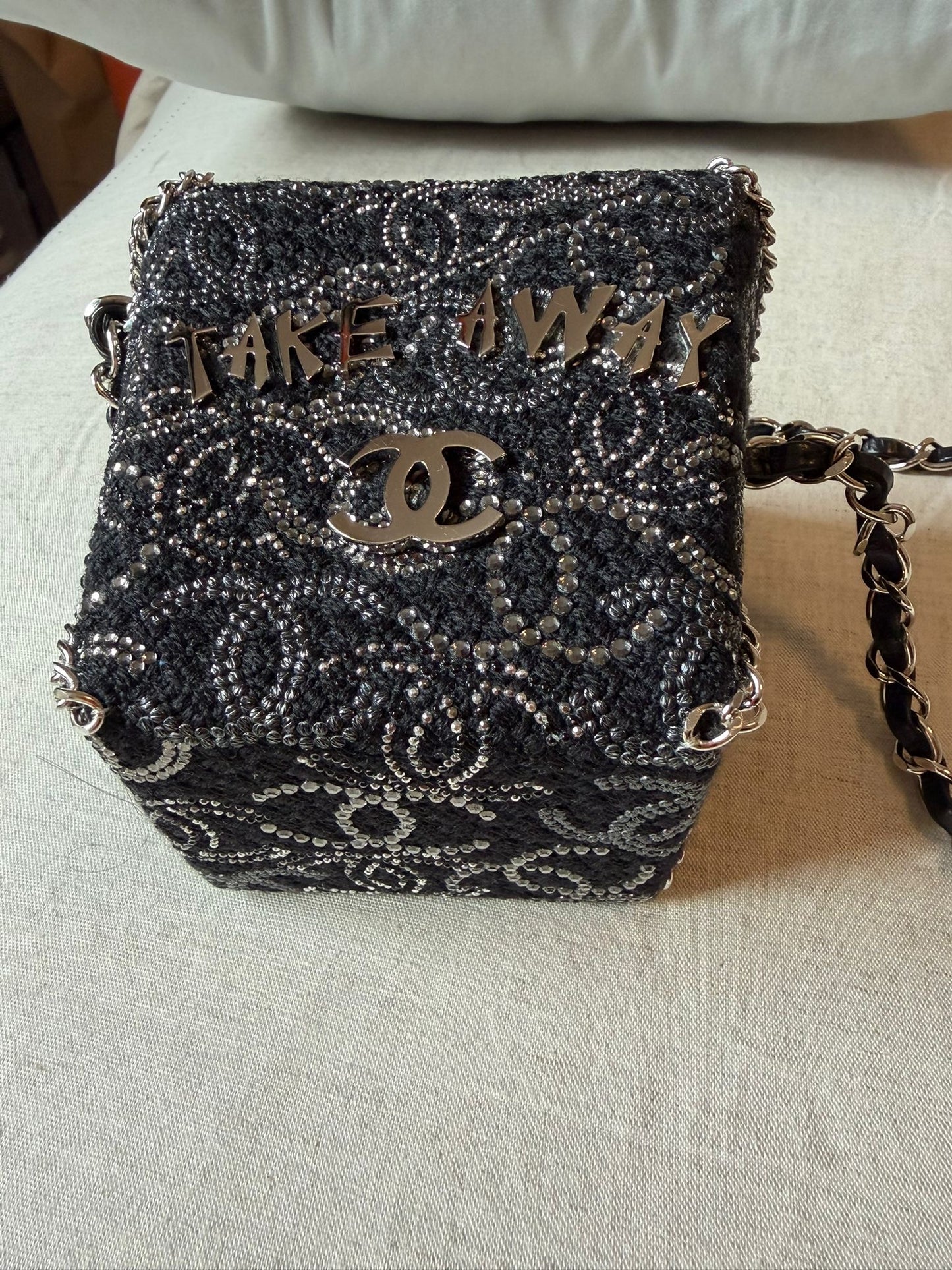 Ultra Rare - Chanel 2010 Paris-Shanghai Take Away Box Bag