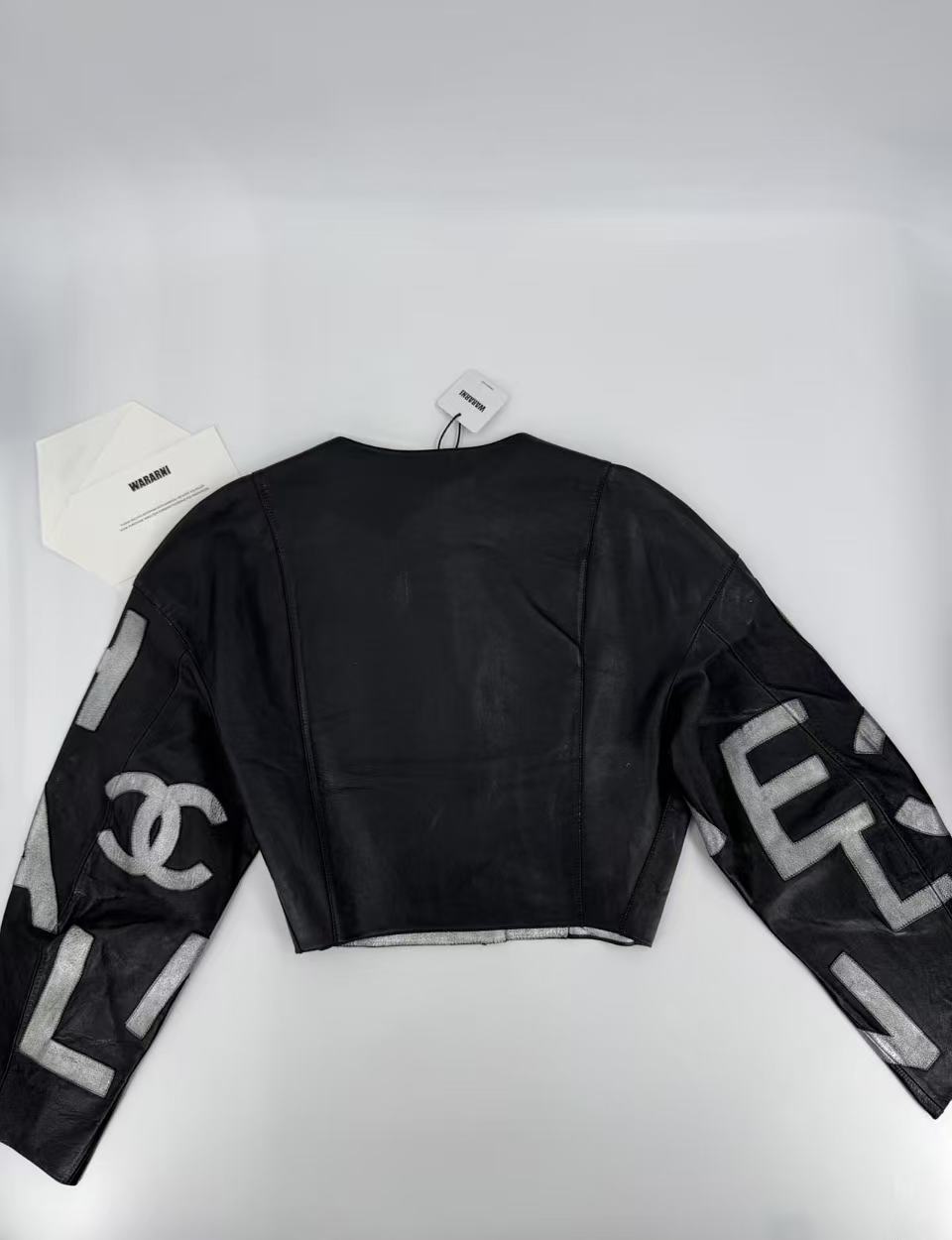 Chanel 21S leather jacket
