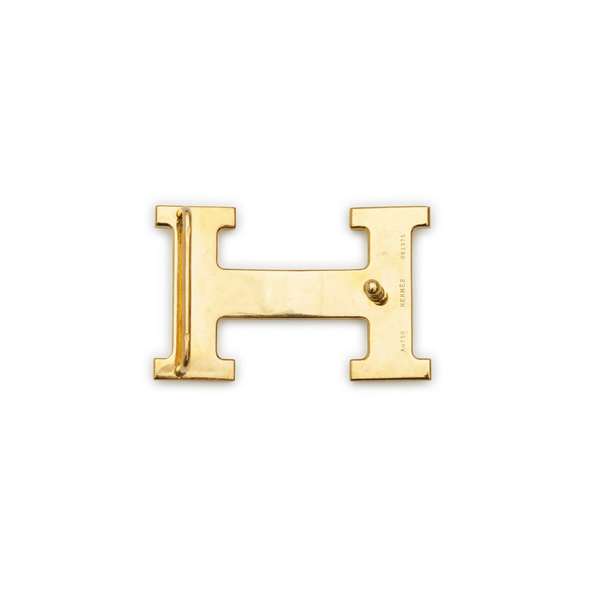 Hermès 18K Rose Gold & Diamonds Belt Buckle