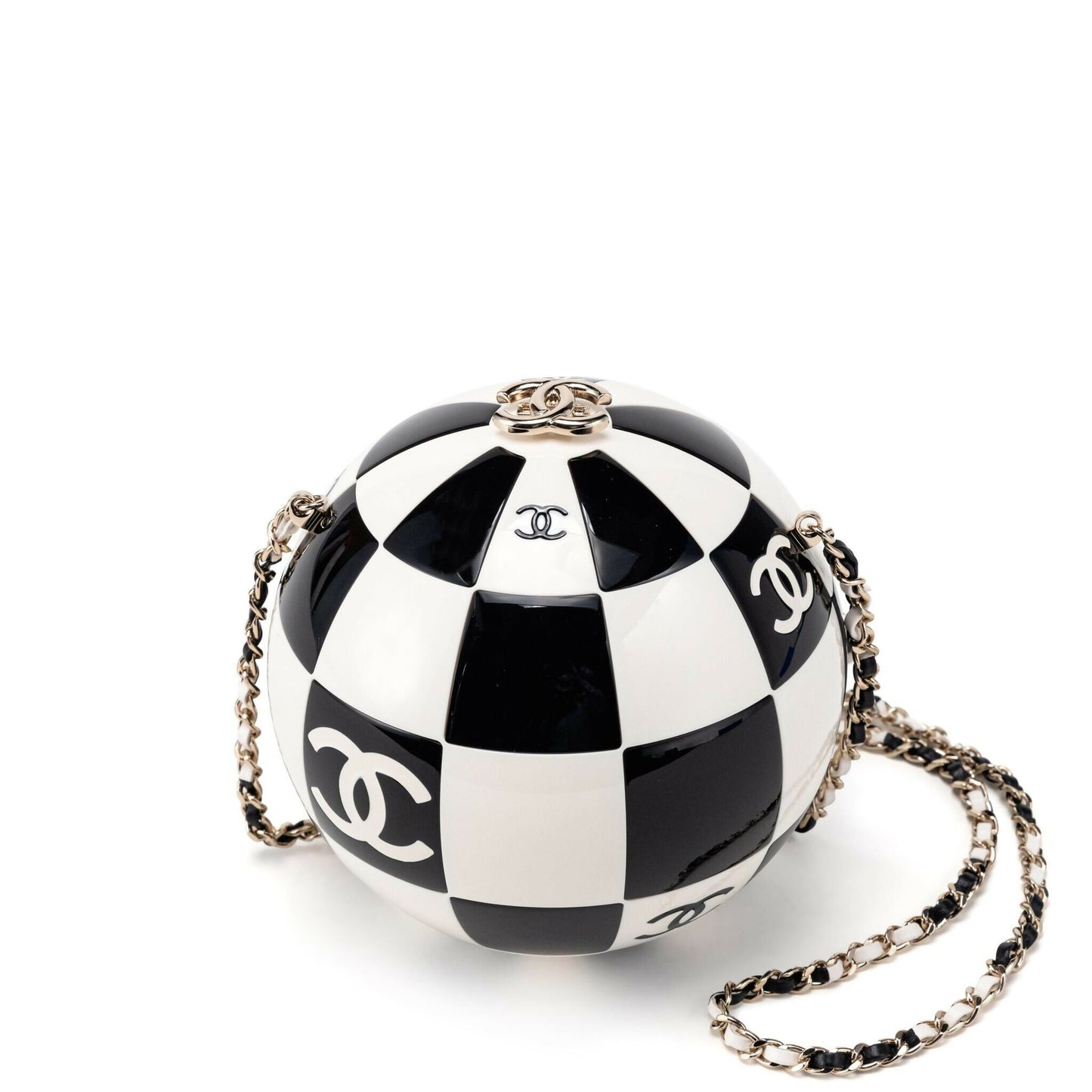 Chanel Checker Sphere Minaudière – Cruise Collection 2023