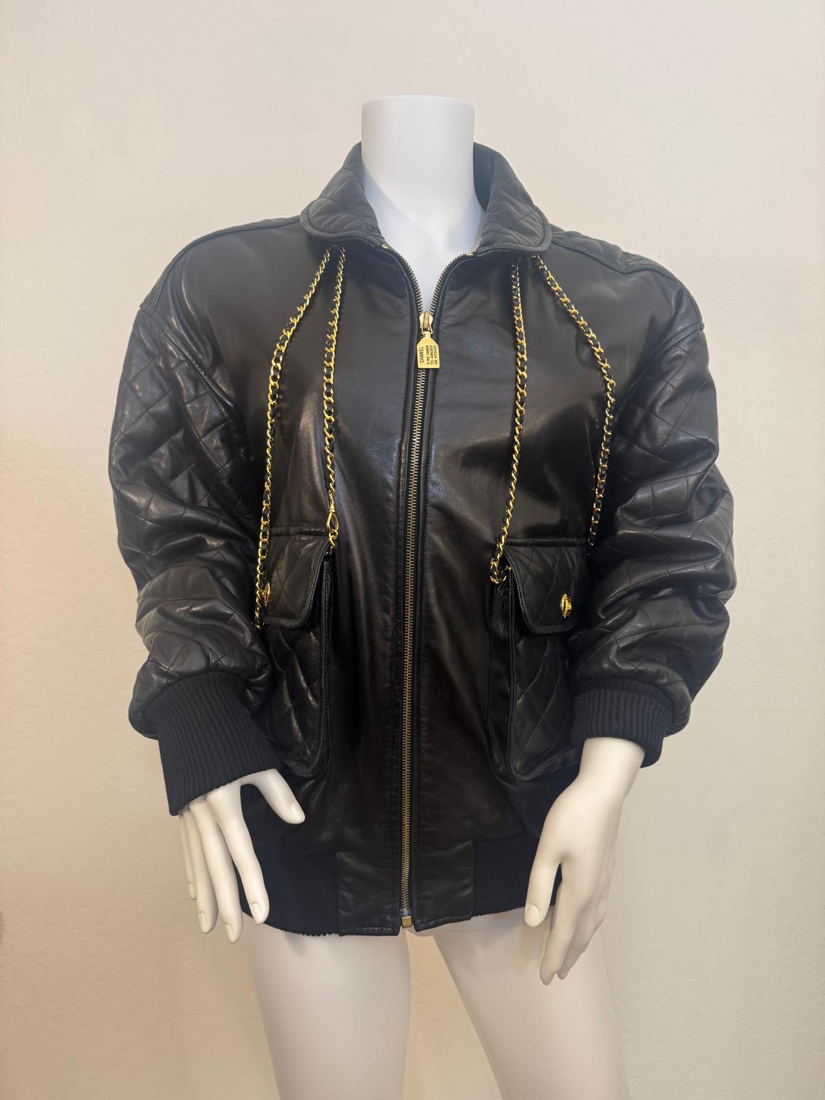 Iconic Vintage Chanel Bomber jacket – Wararni.com