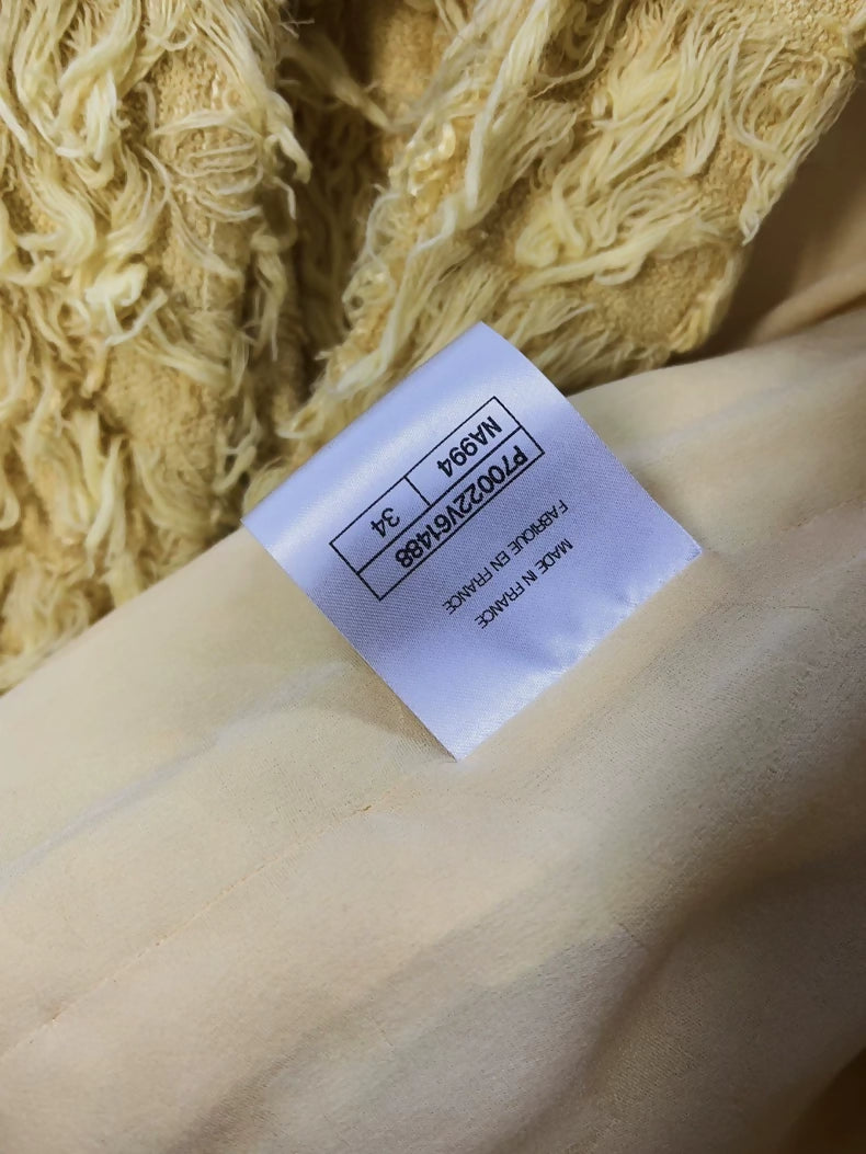 Chanel 21C yellow jacket