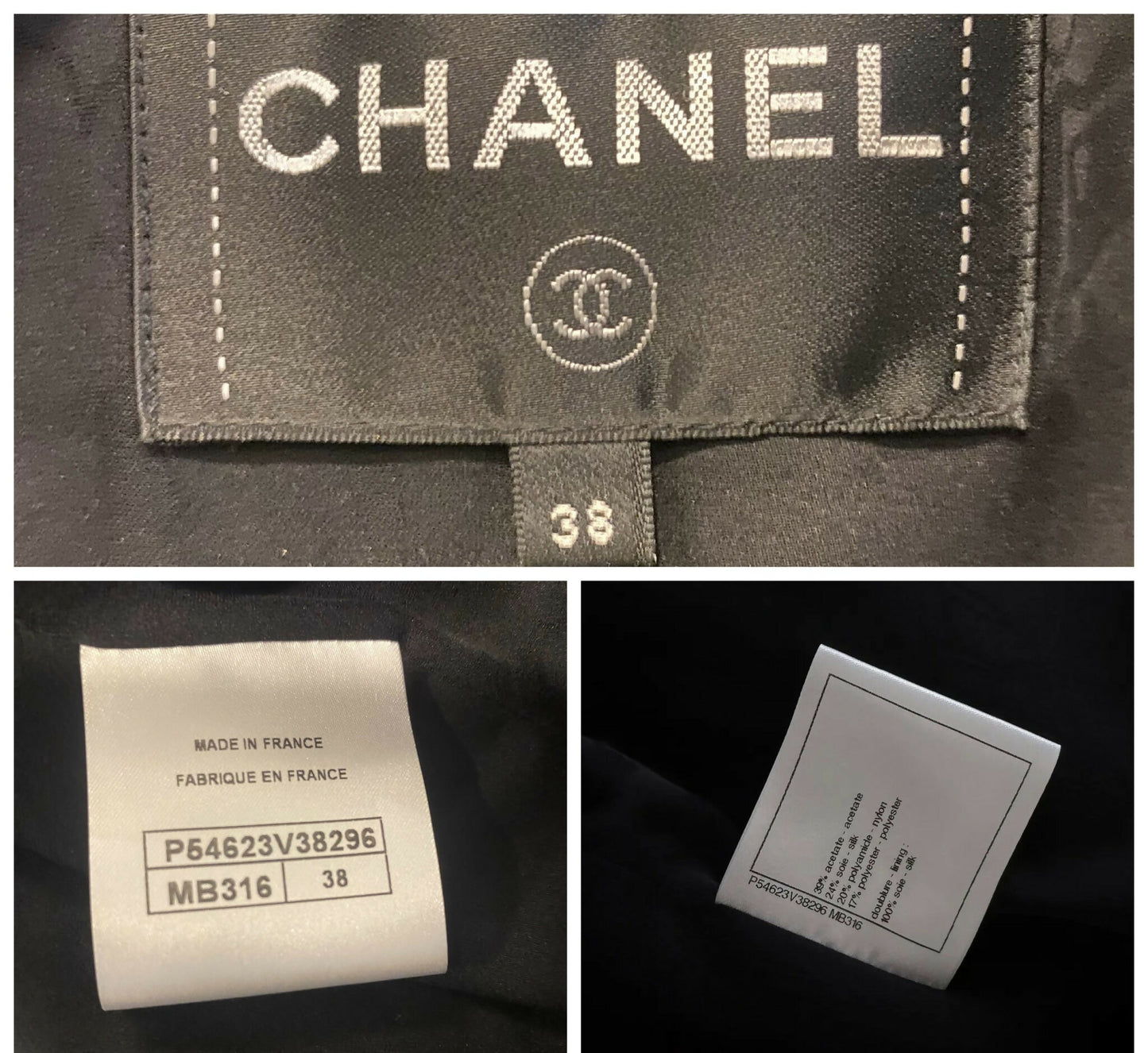 Chanel 16A Paris Rome Black Navy Metallic Camellia Jacquard Braid Long Coat Jacket FR 38