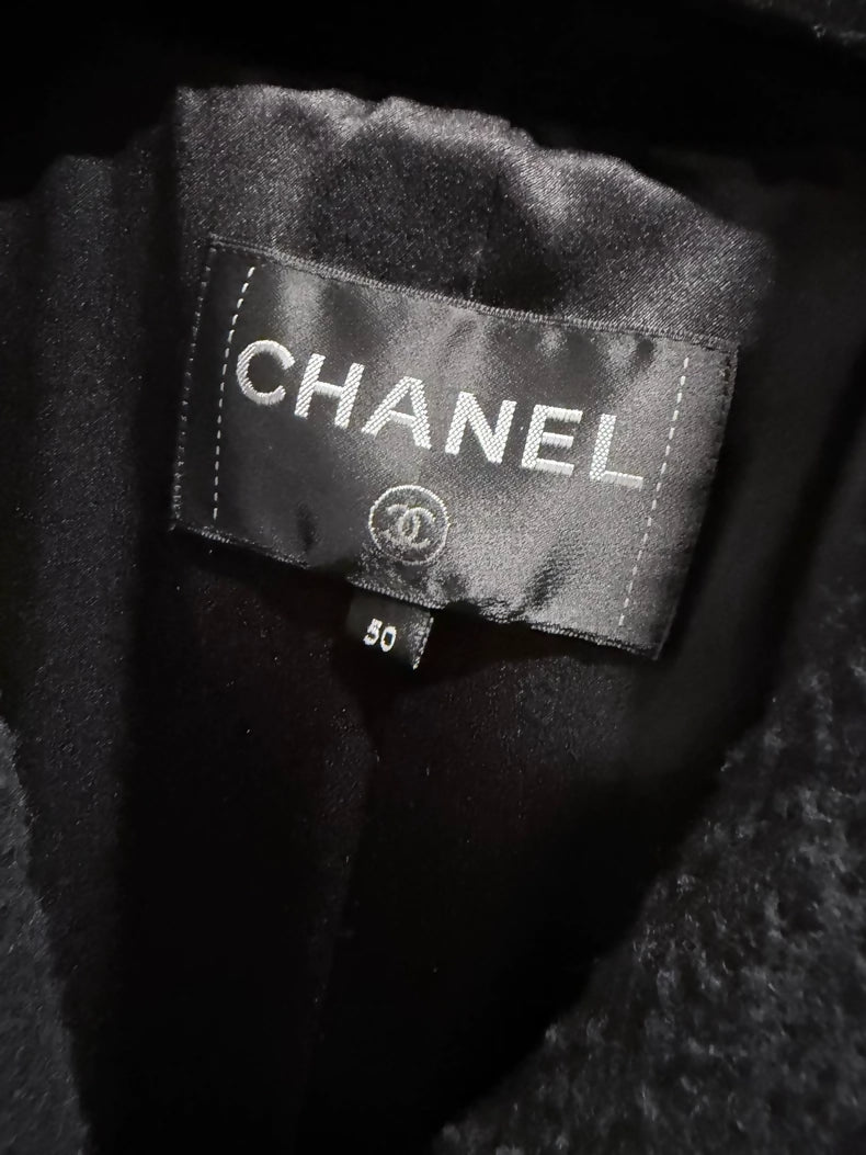 Chanel 20A black coat
