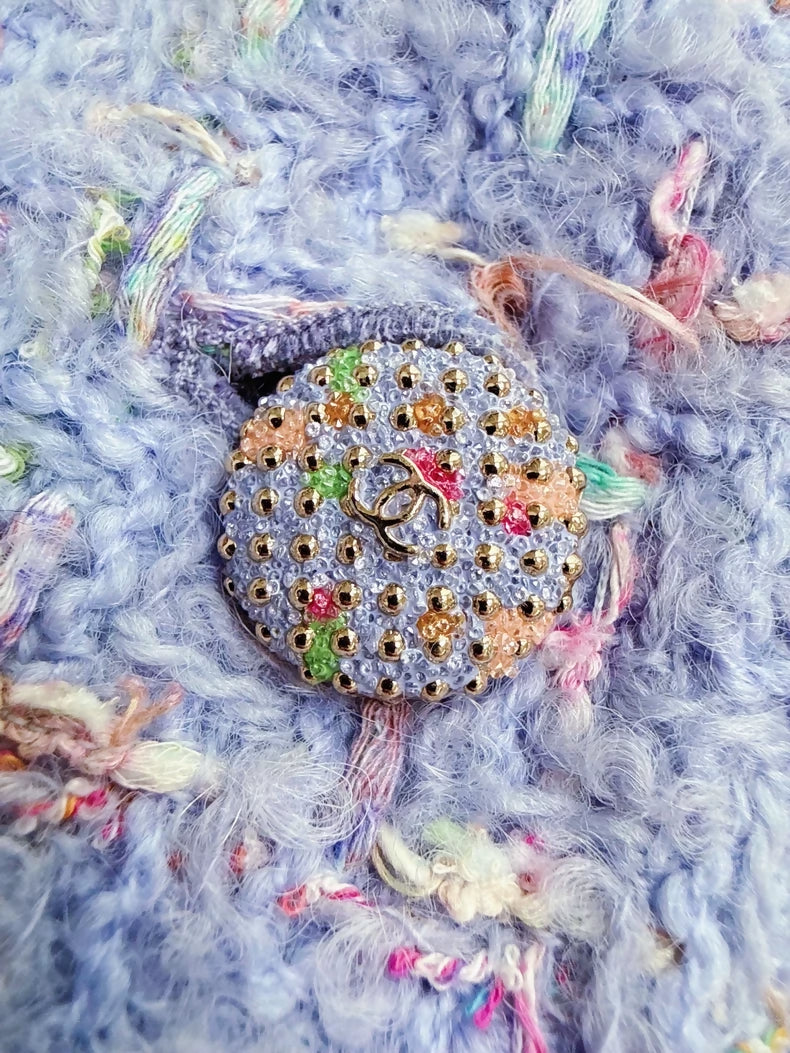 Chanel 25B pink and purple jacket