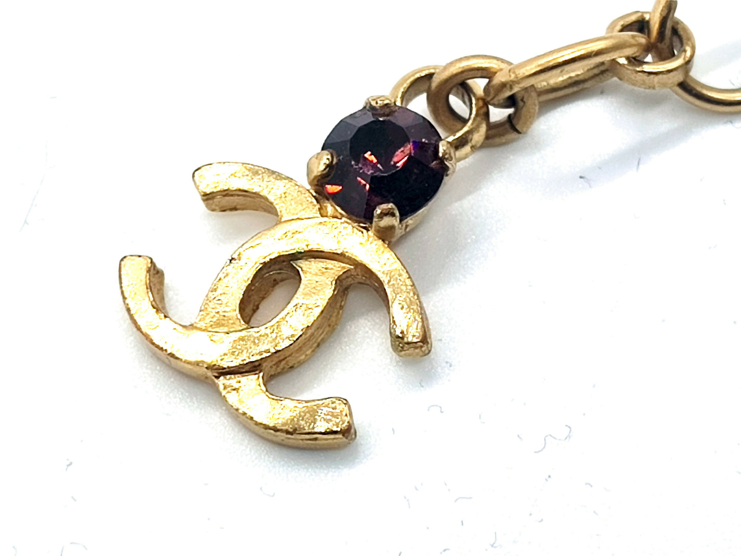 Chanel Vintage 01A Gripoix Multicoloured Coco Mark Necklace