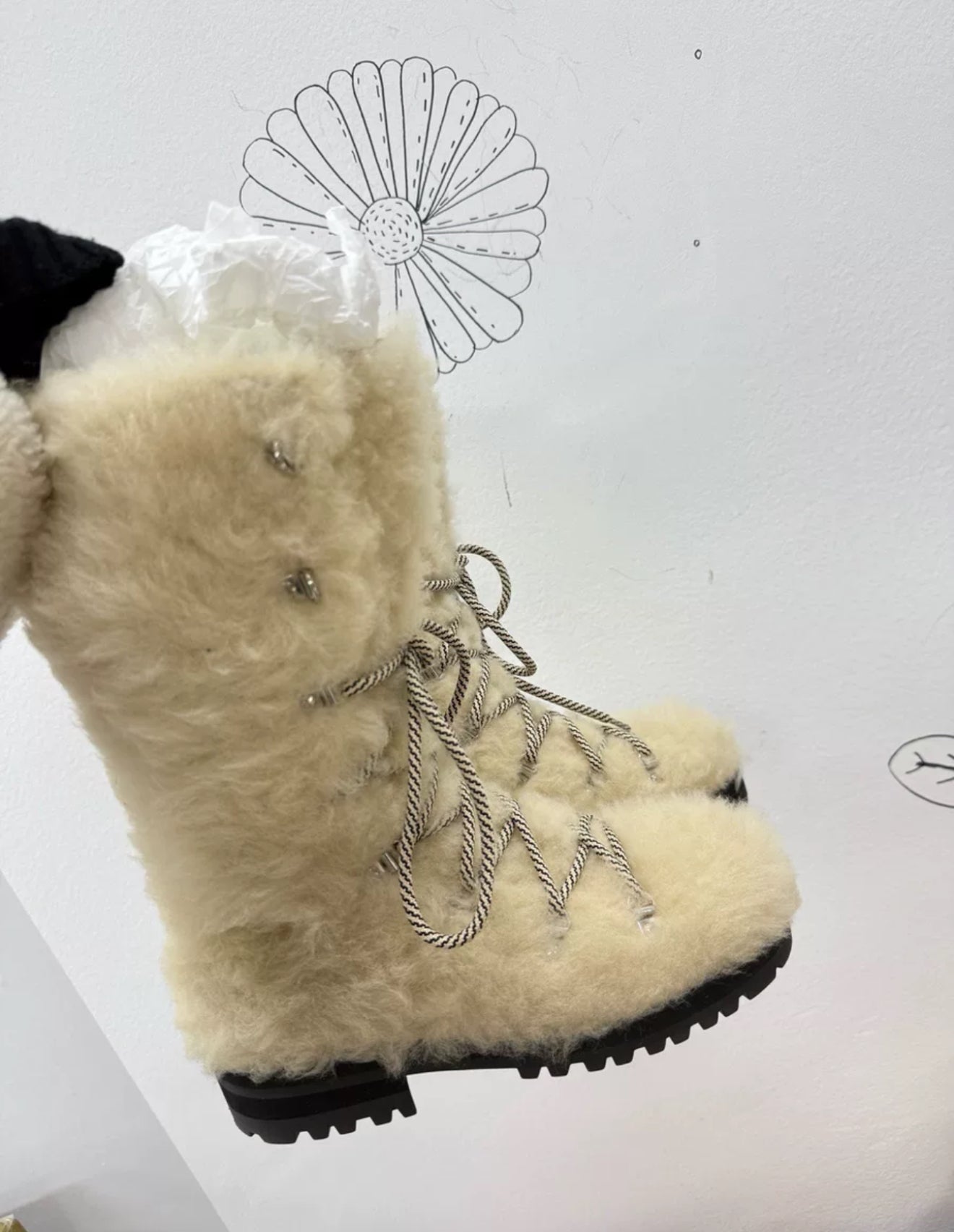 Chanel 24N ski coco neige beige fur boots – Wararni.com