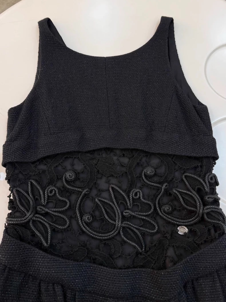 Chanel 2014 black dress