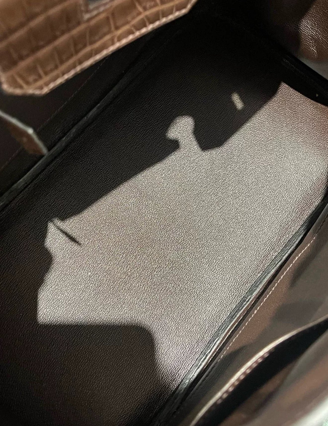 Hermès Birkin 35 Ebène Matte Crocodile Niloticus Leather Palladium Hardware