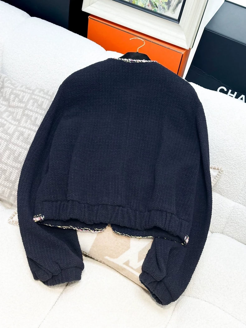Chanel 21P navy blue jacket.
