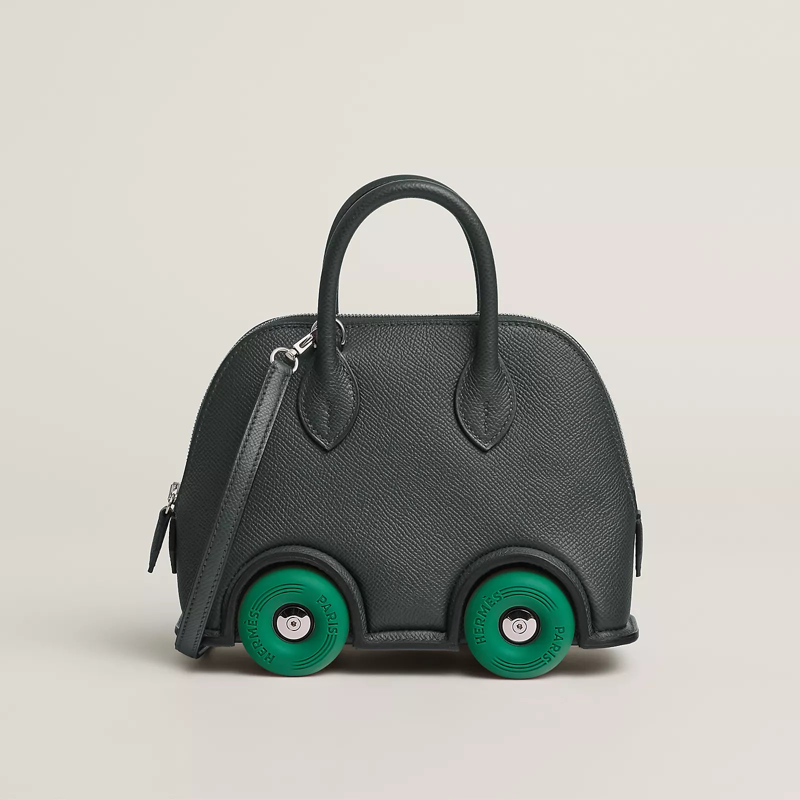 Hermès Bolide on Wheels 1923 Vert Mangrove / Vert Vertigo Epsom