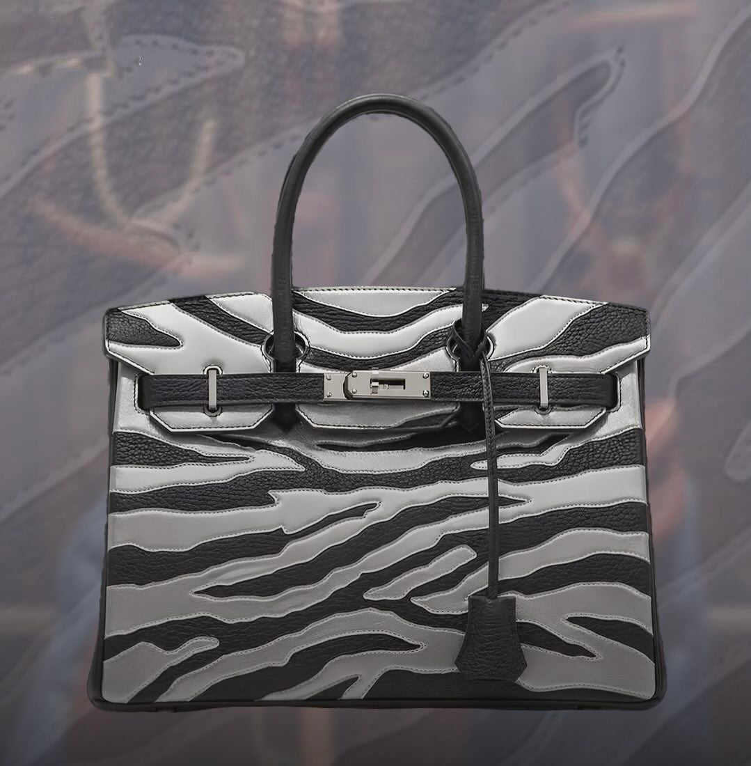 Limited Edition Hermes Birkin 30 Zebra (Brand new 2026, only one in the world)