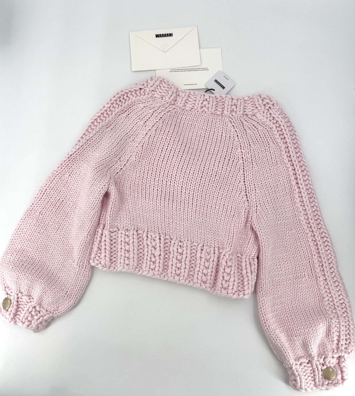 Chanel 22S Pink Chunky Knit Top