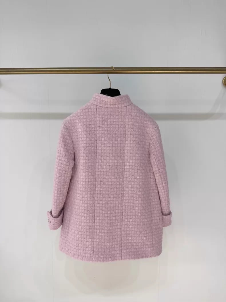 Chanel 24k pink coat