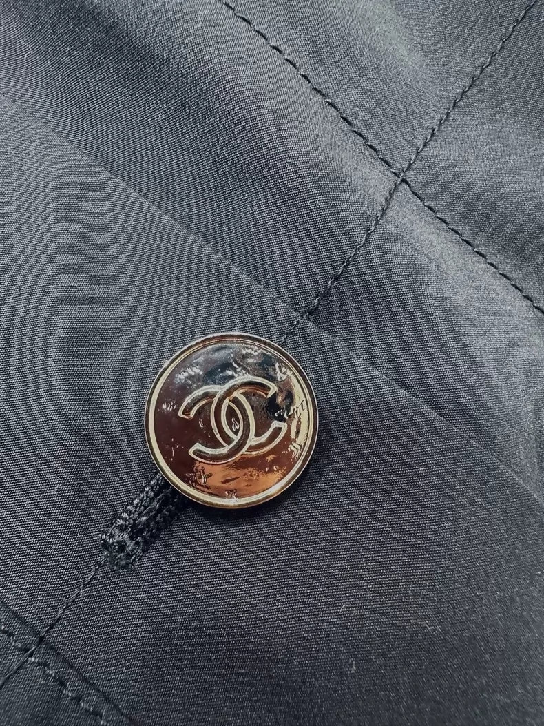 Chanel 26p blue jacket