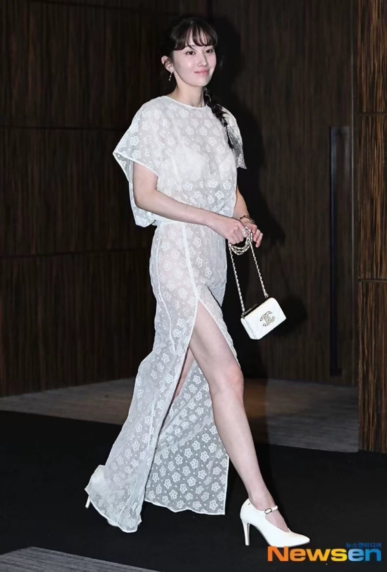 Chanel 23A white Dress