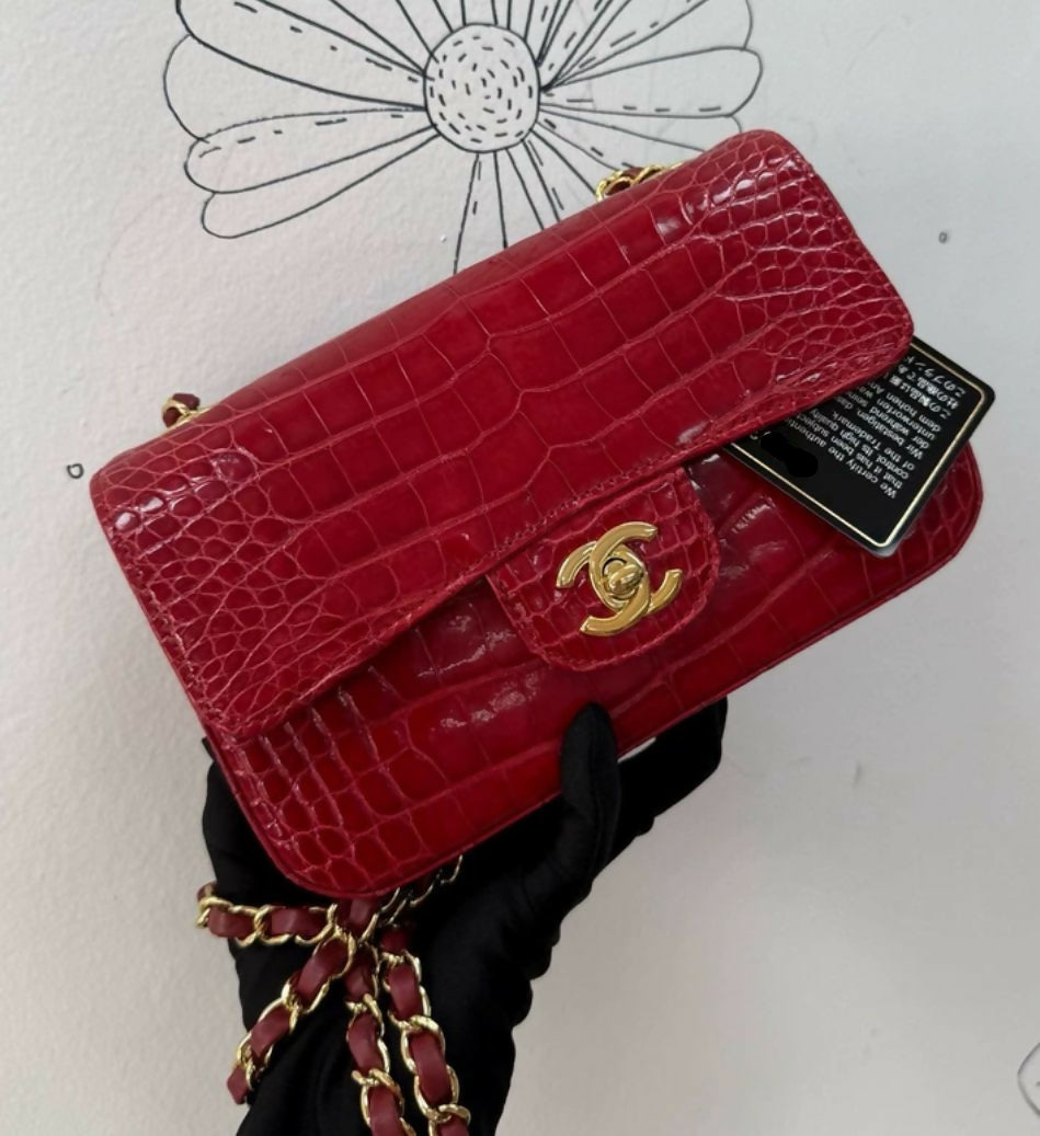 Chanel Mini Alligator Flap Bag – Series 25 (2018)