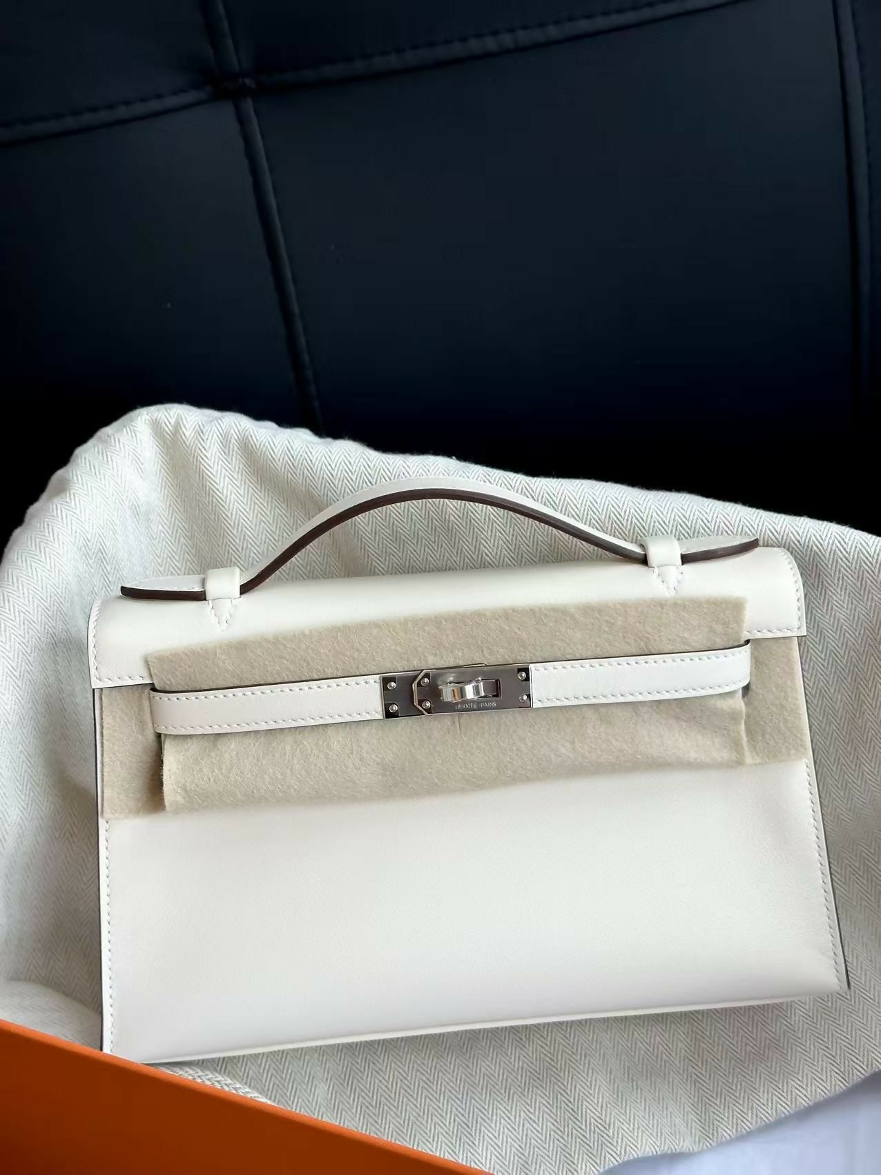 Hermès Mini Kelly I Nata Epsom Leather with Palladium Hardware