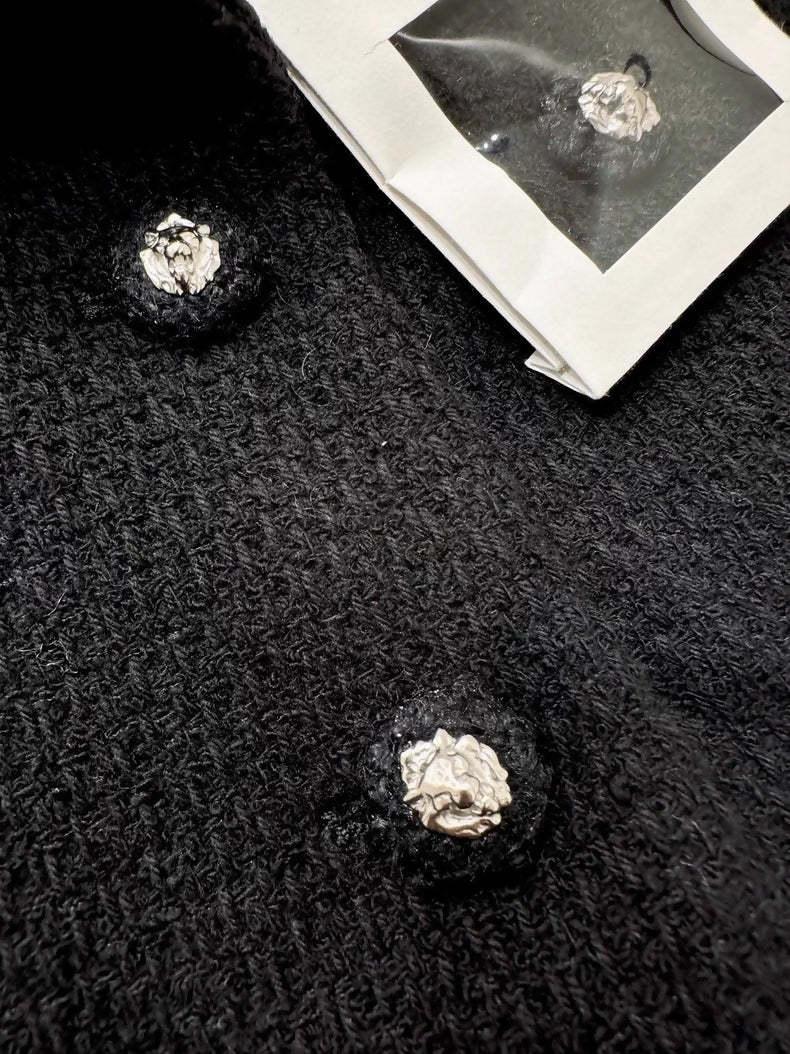 Chanel 24k black jacket