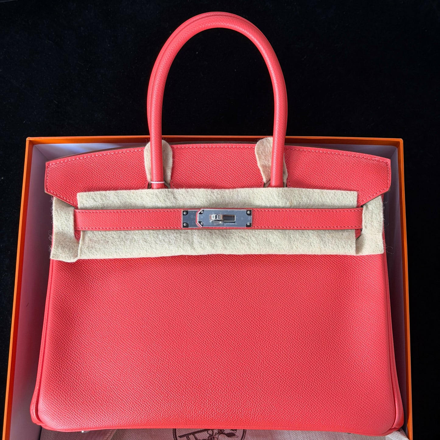 Hermès Birkin 30 Rose Jaipur Epsom with Palladium Hardware