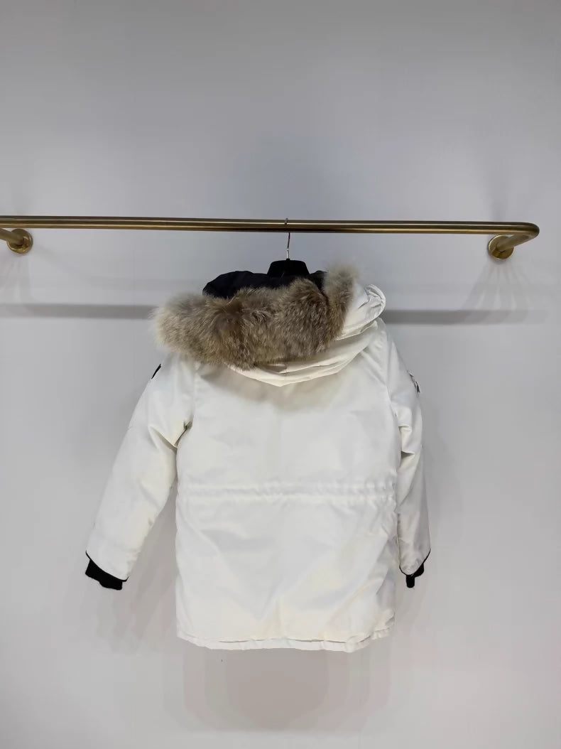 Canada Goose Dawn White Expedition Down Jacket