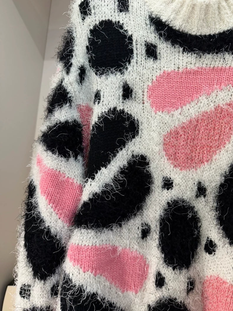 Chanel 23k Floral Print Pullover Sweater