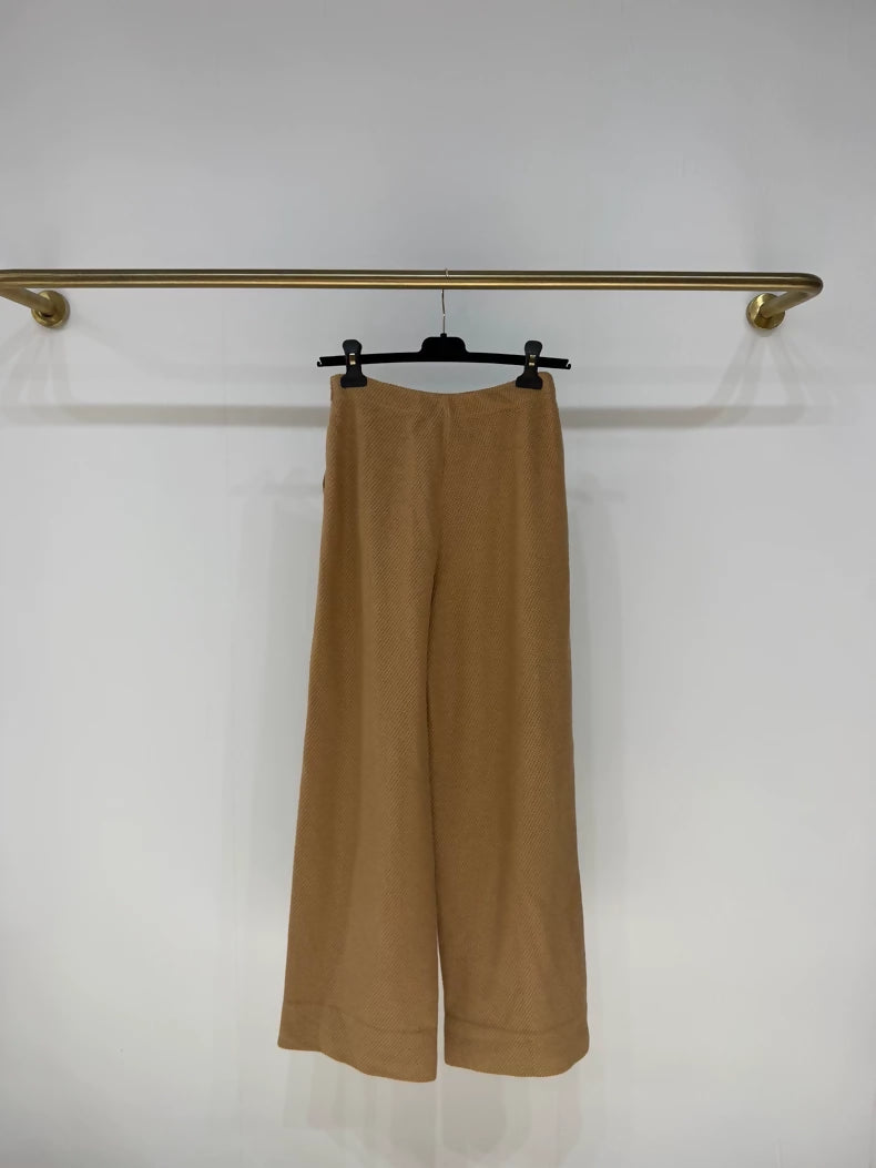 Loro Piana Fall/Winter 2025 knit Wide-Leg Pants - Rare!