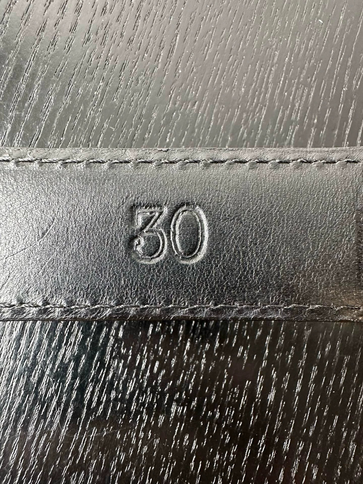 Chrome Hearts Double Scroll Vine Belt