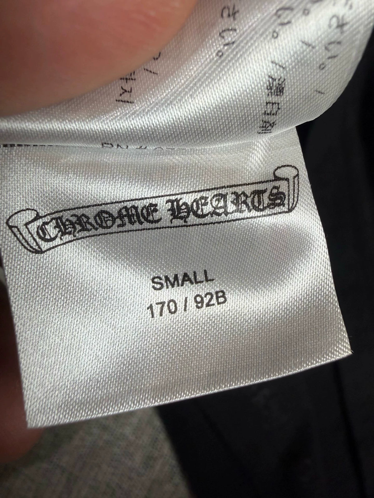 Chrome Hearts horseshoe long-sleeved shirt