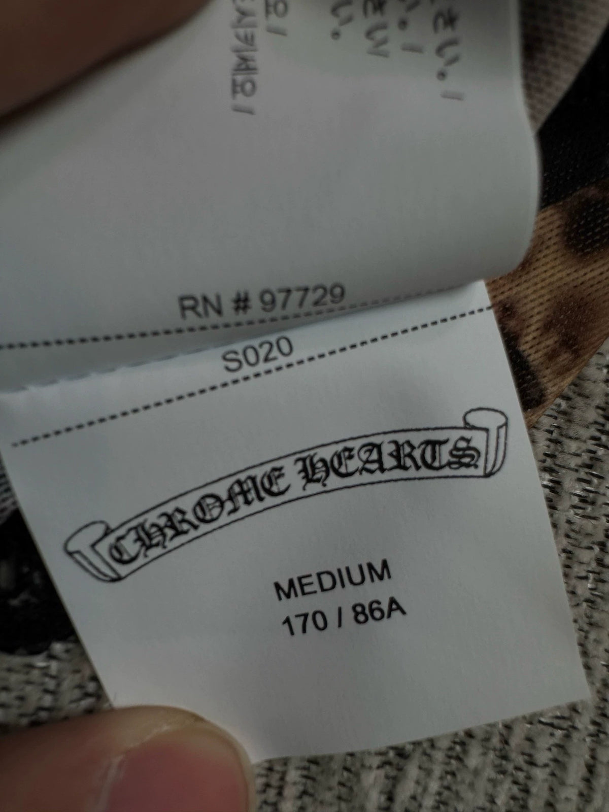 Chrome Hearts cross print suspender maxi dress