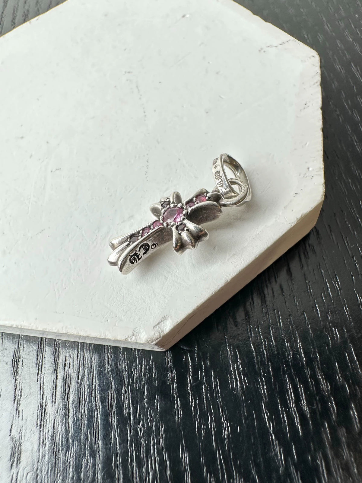 Chrome Hearts 925 Silver Babyfat Pink