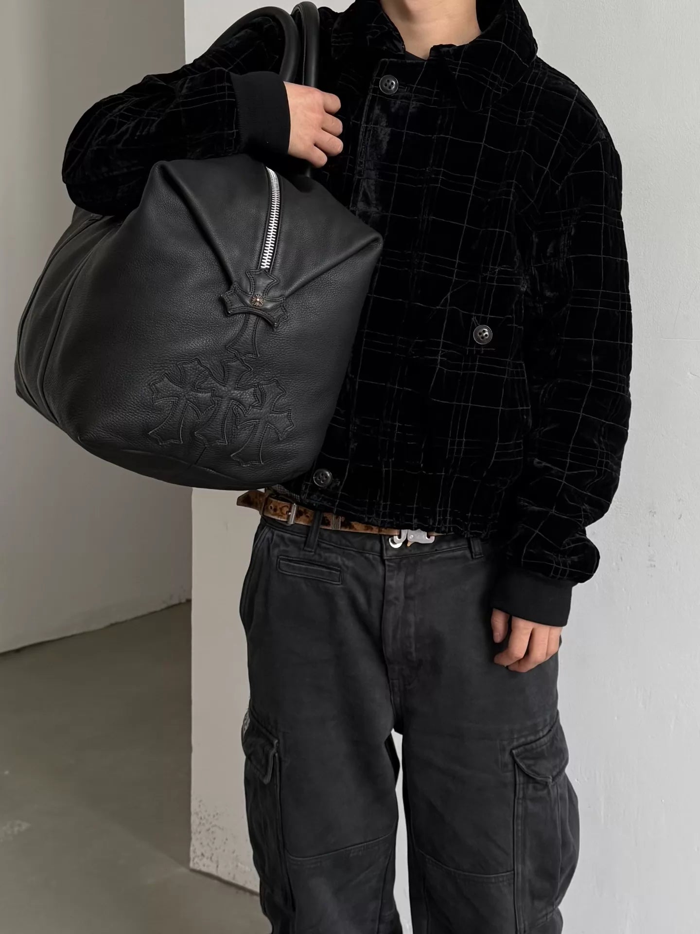 Chrome Hearts Boston Travel Bag